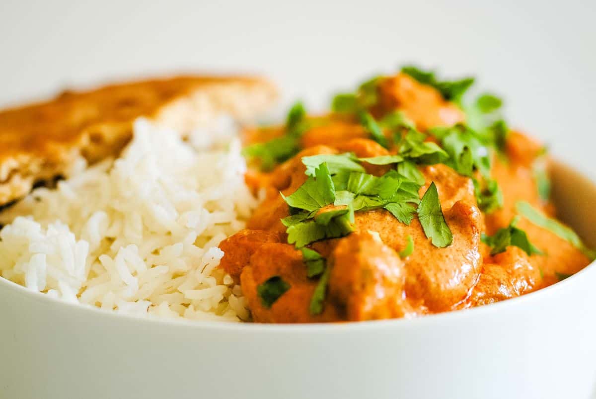 Quick, Easy & Simple Chicken Tikka Masala - Crunch & Cream